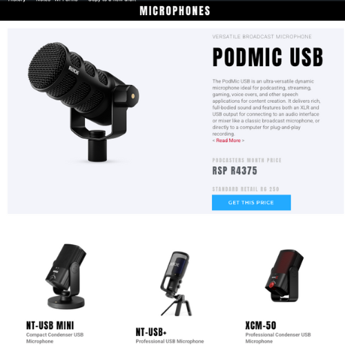 Podcasters Month dealer emailer
