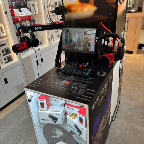 Cameraland Sandton in-store product installation